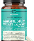 Nobi Nutrition Potassium Magnesium Supplement High Strength Electrolyte Balance For Heart Health & Muscle Support 400 Mg Potassium + 400 Mg Magnesium Energy Bone Health Sleep & Mood Support 90 Ct.