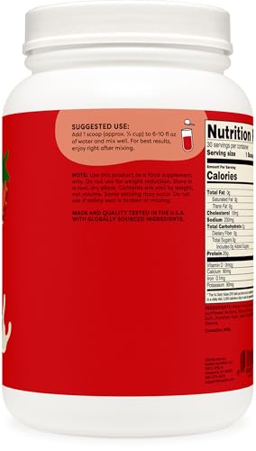 Wellah Protein Your Whey (30 Servings Strawberries And Cream) Whey Protein Isolate (Wpi)