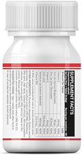 Inlife Chelated Iron Folic Acid Supplement With Vitamin C E B12 Zinc and Selenium For Men Women 60 Tablets