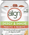 Align Probiotic Gut Health & Immunity Support Probiotic For Women And Men #1 Doctor Recommended Brand Vitamin C And B12 For Immune Support & Energy Citrus Flavor 50 Gummies