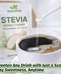 7 oz Pure Stevia Extract Powder Highly Concentrated Stevia Powder Sweetener Zero Calorie No Additives Natural Sugar Alternative for Drinks Baking & Desserts Includes Measuring Scoop