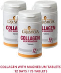 Ana Maria Lajusticia High Absorption Hydroliezd Collagen Pills With Magnesium. Healthy Skin Nails Hair And Ligaments. Natural Supplement 75 Tablets.