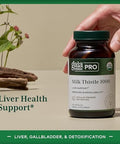 Gaia Herbs Pro Milk Thistle 1000 Liver Health Support Supplement Liver Cell Health Supplement With Silactive Milk Thistle Fruit Extract 120 Capsules (30 Servings)