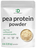 Deal Supplement Unflavored Pea Protein Powder 5Lbs 27G