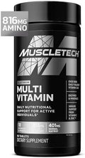 Muscletech Platinum Multivitamins For Men & Women Multivitamin Supplement For Immune Support 18 Vitamins & Minerals Vitamin A C D E B6 B12 Daily Workout Supplements For Men 180 Capsules