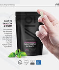 Milk Thistle Extract 7500Mg ÃƒÂ¢Ã¢â€šÂ¬Ã¢â‚¬Å“ 80% Silymarin Content - 120 Vegan Capsules (4 Months Supply) - By Alpha01