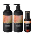 Bananal Perfumed Hair Care Trio Shampoo Treatment & Essence Damage Repair Frizz Control & Shine Botanical Oils Keratin & Amino Acids Korean Hair Scalp Sweet Fresh Pear 16.9 Fl Oz 2 + 3.38 Fl Oz