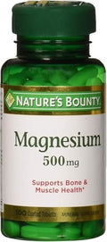 Nature'S Bounty Magnesium Oxide 500Mg 100 Tablets