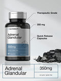 Horbaach Raw Adrenal Glandular 90 Capsules 350 Mg