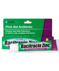 Careall Bacitracin Antibiotic Zinc Ointment 1Oz. First Aid Ointment To Prevent And Heal Infections For Minor Cuts Scrapes And Burns
