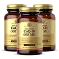 Solgar Megasorb Coq-10 600 Mg 30 Softgels (Pack Of 3) - Promotes Nervous System Health - Coenzyme Q10 Supplement - Enhanced Absorption - Gluten Free Dairy Free 90 Total Servings