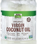 NOW Foods Organic Virgin Coconut Oil, 20 oz