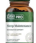Gaia Herbs Pro Sleep Maintenance Adrenal Health & Sleep Support Supplement With Ashwagandha Magnolia Bark & Jujube Date Vegan Gluten 60 Liquidfilled Capsules (30 Servings)