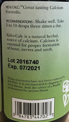 Christopher'S Original Formulas Kidecalc Calcium Formula 2 Oz Liquid