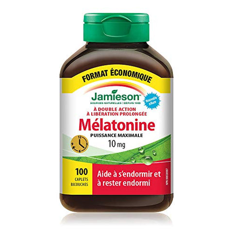 Jamieson Laboratories Melatonin Supplement 10Mg 100 Count