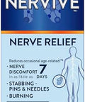 Nervive Nerve Relief Occasional Nerve Discomfort Ii Nerve Relief Starts Working In 7 Days Stabbing Burning Alpha Lipoic Acid B Vitamins Turmeric Ginger Supplement 60 Tablets