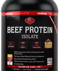 Olympian Labs Beef Protein Isolate Powder 24G Protein Bst 2 Grams Bcaa'S Muscle Building Amino Acids 32 Ounces Flavored With Real Chocolate