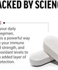 Force Factor Vitamin C 1000Mg Immune Support Supplement, Vitamin C Supplement Immunity Vitamins Plus Antioxidant Support, Premium Quality, Vegan, 60 Vitamin C Tablets