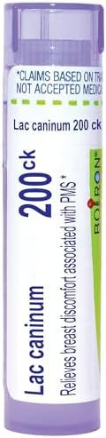 Boiron Lac Caninum 200Ck For Breast Discomfort Associated With Pms 80 Pellets