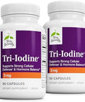 Terry Naturally Triiodine Dietary Supplement For Breast & Prostate Health Support Healthy Thyroid Function Supplement Aid 3 Mg 90 Capsules 2 Pack