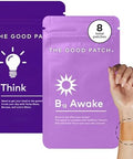 The Good Patch Weekday Hustle Duo Awake B12 With Caffeine And Vitamins To Help Promote Energy Think With Caffeine Yerba Mate To Support Focus (8 Total Patches)