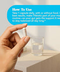 Let Loose Daily Tribiotic Pills - Probiotics Prebiotics And Postbiotics To Feed Your Microbiome And Support Smooth Daily Digestion Gut Health Gut Lining Repair For Women And Men 30 Capsules