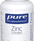 Pure Encapsulations Zinc citrate 60 vcaps
