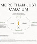 Bone and Nerve Complex Aquamin Calcium Aquamin Magnesium Magnesium Glycinate LTheanine Vitamin K2 Vitamin D3 Bone Health Nerve Function Stress Relief Cardiovascular Health Vegan 90 Servings