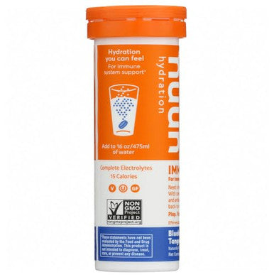 Nuun Immunity: Blueberry Tangerine Enhanced Hydration Tablets (2Pack Of 10 Tabs Each)