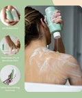 Bushbalm Nourishing Body Wash - Moisturizing Cleanser For Sensitive Skin With Jojoba Aloe Vera And Vitamin E - Spa Day Scented 360 Ml