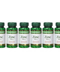 Nature'S Bounty Zinc 50 Mg Caplets 100 Ea Pack Of 6