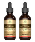 Solgar Liquid Vitamin D3 125 Mcg (5000 Iu) - 2 Fl Oz Pack Of 2 - Natural Orange Flavor - Helps Maintain Healthy Bones & Teeth - Immune System Support - Gluten & Dairy Free 118 Total Servings