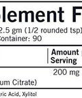 Kirkman Magnesium Citrate Soluble Powder - Hypoallergenic | 227 gm/ 8 oz