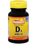 Sundance Vitamins D3 400 IU