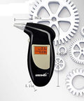 Greenwon Battery Powered Breathalyzer Keychain Digital Alcohol Tester Detector Breath Analyzer Audible Alert Portable With Lcd Display And Mouthpiece Personal Use G/Black '