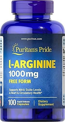 Puritan'S Pride L-Arginine 1000 Mg-100 Capsules