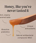 Manukora Raw Manuka Honey, MGO 50+, 200+ and 600+ New Zealand Honey, Non-GMO, Traceable from Hive to Hand, Daily Wellness and Immune Support - 250g (8.82 Oz)