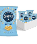 Simply 7 Quinoa Chips Sea Salt 3.5oz (Pack of 4) GlutenFree Vegan Snack PlantBased Crunchy Chips NonGMO Low Calorie NutFree Healthy Vegetable Snack Alternative
