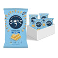 Simply 7 Quinoa Chips Sea Salt 3.5oz (Pack of 4) GlutenFree Vegan Snack PlantBased Crunchy Chips NonGMO Low Calorie NutFree Healthy Vegetable Snack Alternative