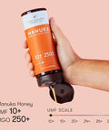 New Zealand Honey Co. Pure Manuka Honey Squeeze Bottle UMF 10+ / MGO 250+ | 17.6oz | 1.1 lb. (500g)