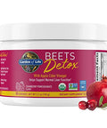 Garden Of Life Organic Beet Root Powder With Antioxidants Vitamin C Probiotics & Apple Cider Vinegar For Digestive & Liver Health Beets Detox Vegan Non Gmo Cranberry Pomegranate 30 Servings