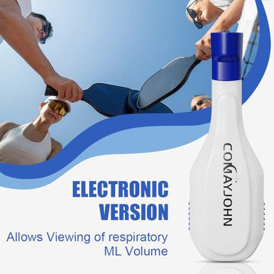 Comayjohn Respiratory TrainerExercise EquipmentAdjustable Pressure Setting Custom Resistance Easy To Clean Easy To Carry.