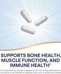 Nature'S Way Calcium-Magnesium-Zinc - Bone Health & Muscle Function - With Calcium Carbonate, Citrate & Malate - Gluten & Dairy - 250 Capsules