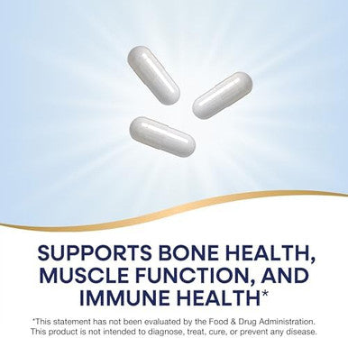 Nature'S Way Calcium-Magnesium-Zinc - Bone Health & Muscle Function - With Calcium Carbonate, Citrate & Malate - Gluten & Dairy - 250 Capsules