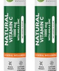 Pure Nutrition Vitamin C and Zinc 40 Effervescent Tablets (20 X 2) Orange Flavour 1000Mg Amla Extract Supports Skin Immunity and Daily Wellness For Men and Women