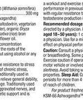 Webber Naturals Ashwagandha 3600 mg 120 Vegetarian Capsules