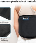 Comfier Cordless Back Heating Pad For Back PainLower Back Massager3 Massage Modes & 2 Vibration IntensityAuto Shut OfExtend To 58"