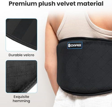Comfier Cordless Back Heating Pad For Back PainLower Back Massager3 Massage Modes & 2 Vibration IntensityAuto Shut OfExtend To 58"