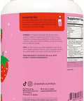 Wellah Grass-Fed Whey Protein Isolate Powder (Strawberries And Cream) 30 Servings - With Prebiotics Enzymes & Probiotics 20G Of Protein 100 Calories Naturally Sweetened