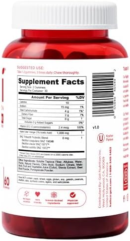 Goli Zero Sugar Trio- World'S First 3-In-1 Pre Post Probiotic Apple Cider Vinegar With Vitamin B12 And Probiotics Ashwagandha & L-Theanine Vitamin D Gummies. Vegan Gelatin & Gluten- Non-Gmo
